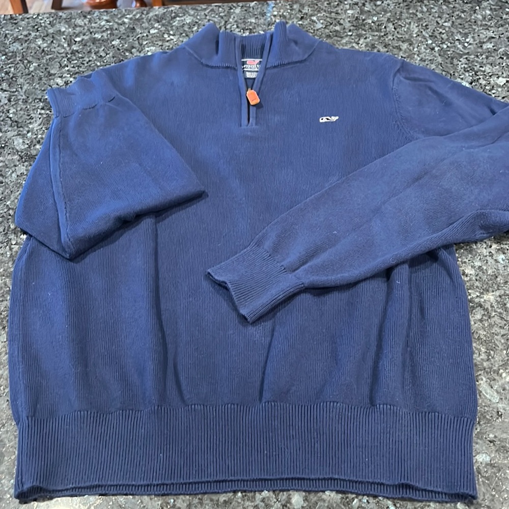 Men’s Vineyard Vines 3/4 Zip sweater size small